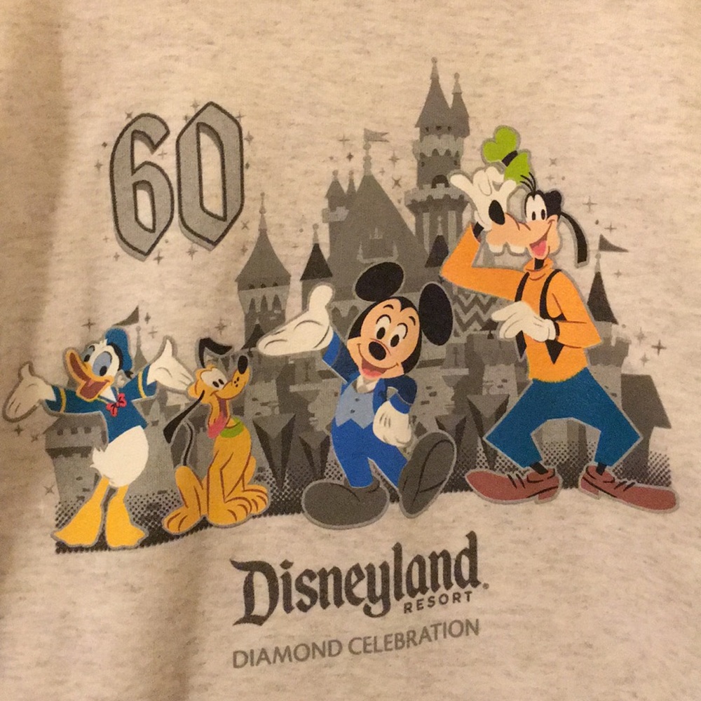 LIMITED EDITION DISNEY CREWNECK 60TH ANNIVERSARY